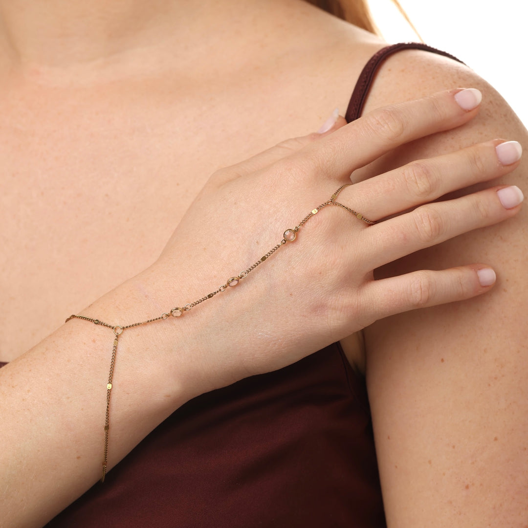 Ioana - Crystal Armlet Rustfritt stål