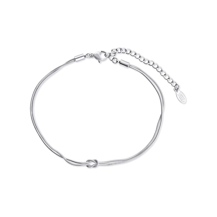 Mio - Knot Chain Bracelet Stainless Steel
