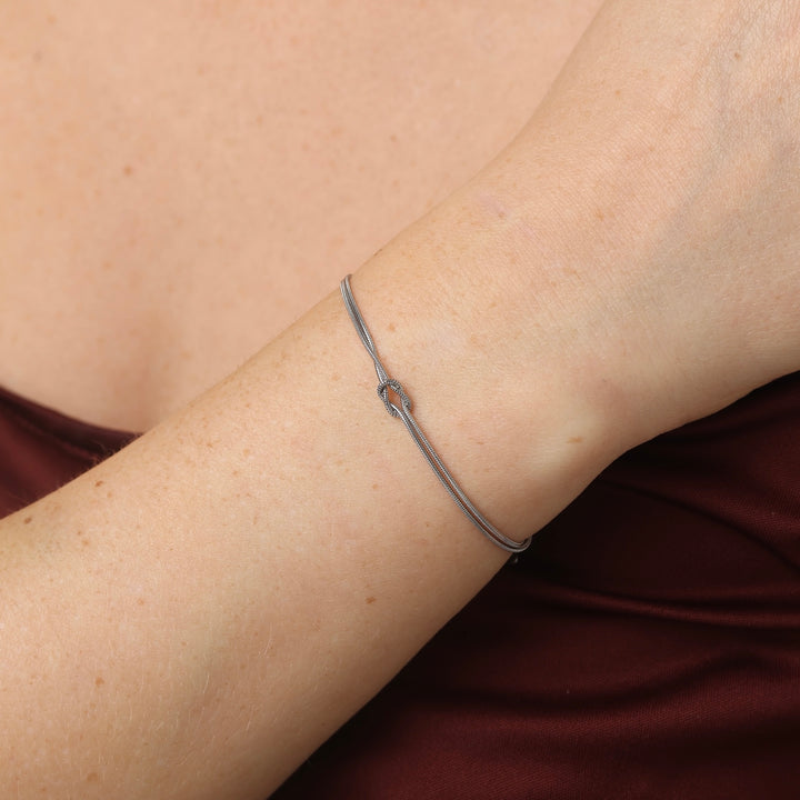 Mio - Knot Chain Bracelet Stainless Steel