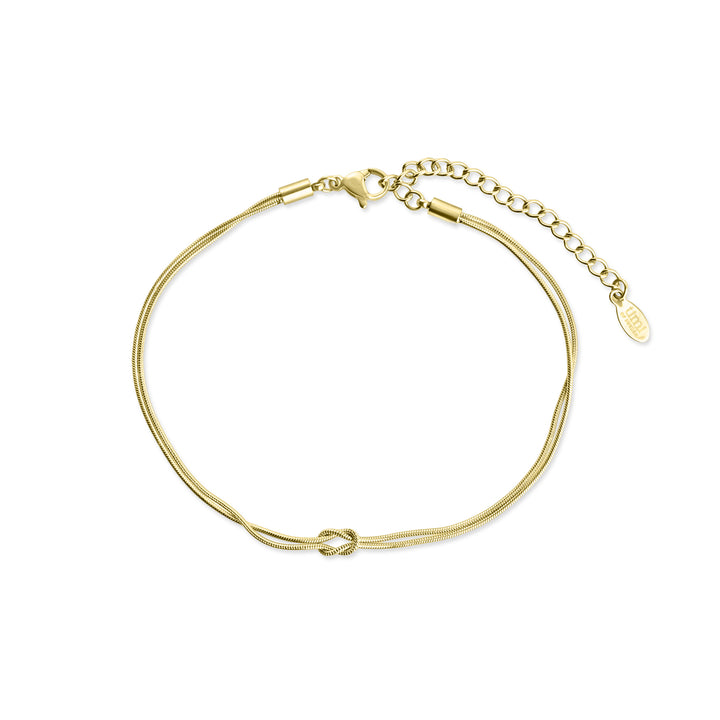 Mio - Knot Chain Bracelet Stainless Steel