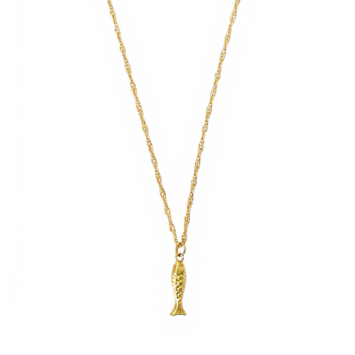 Erna - Fish Halskjede Rustfritt Stål