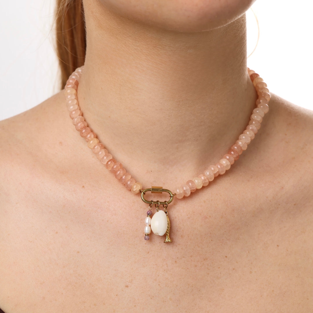 My - Ocean Perlekjede Rustfritt Stål