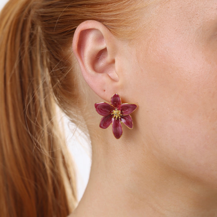Vivianne - Studs Øredobber Blomster