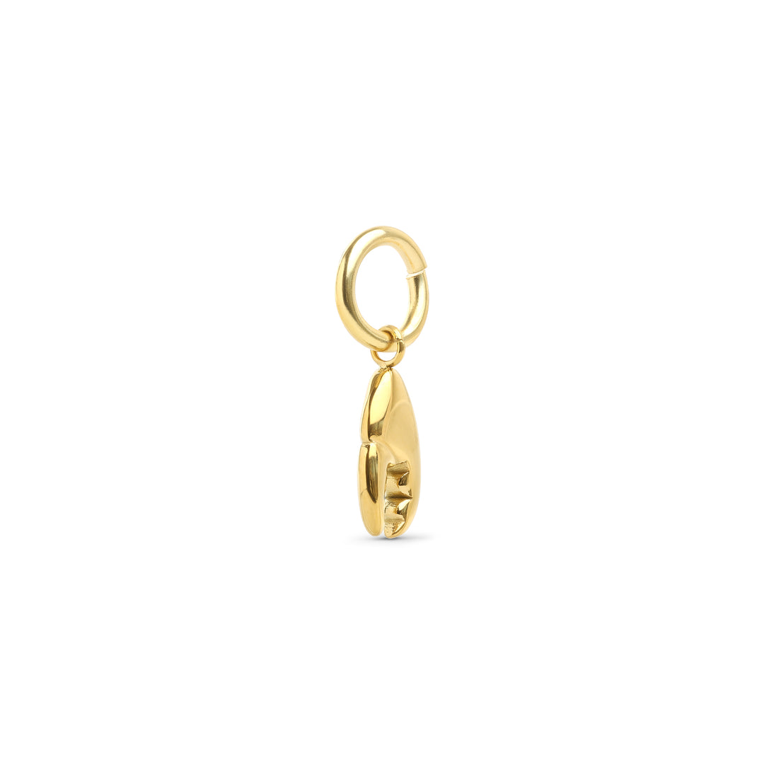 Valerie - Lobster Claw Charm Rustfritt stål