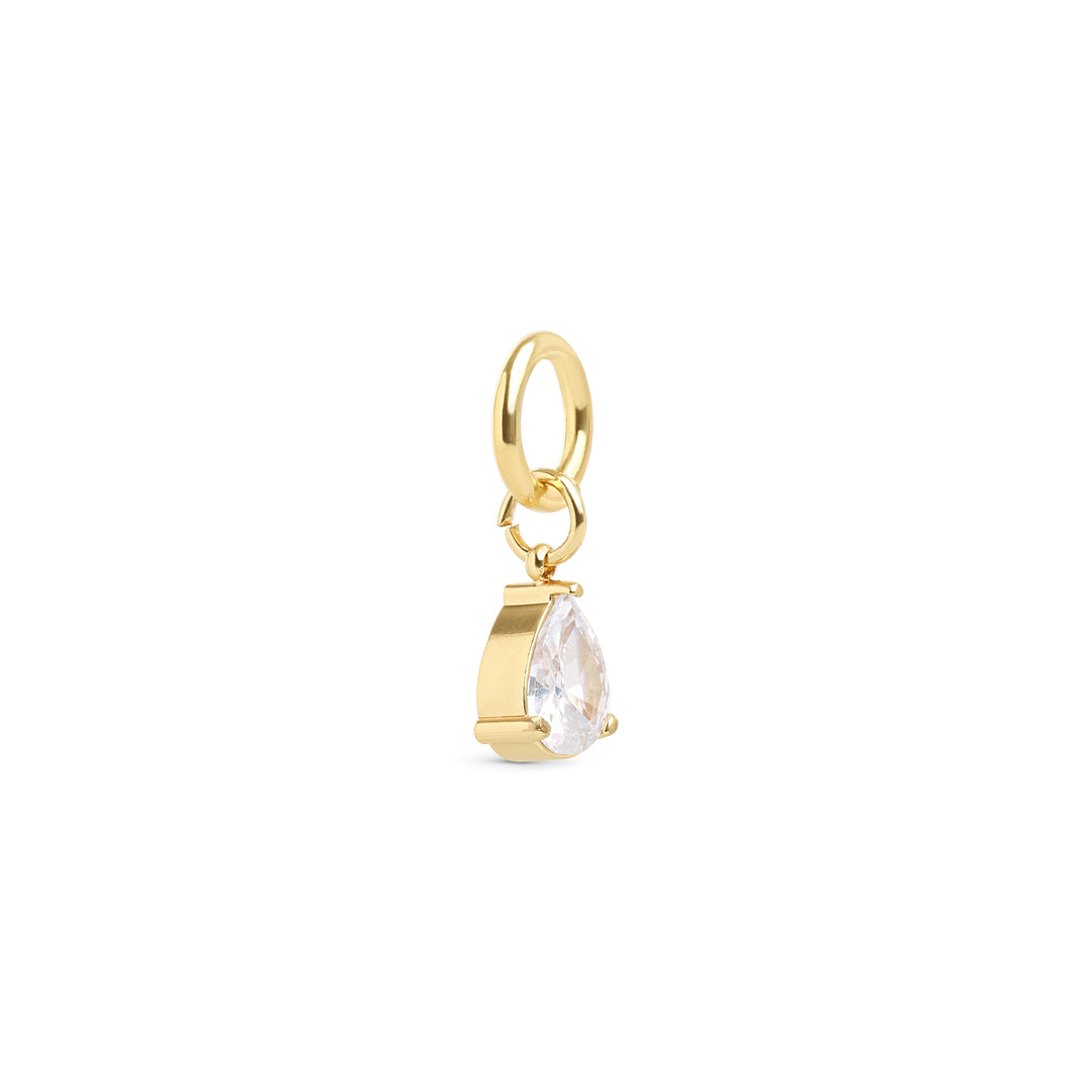 Wren - Crystal Charm rustfritt stål