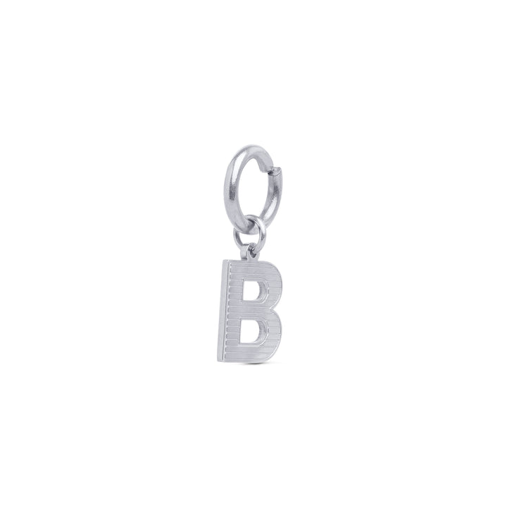 Sanya - Initial Charm Sølv Rustfritt Stål