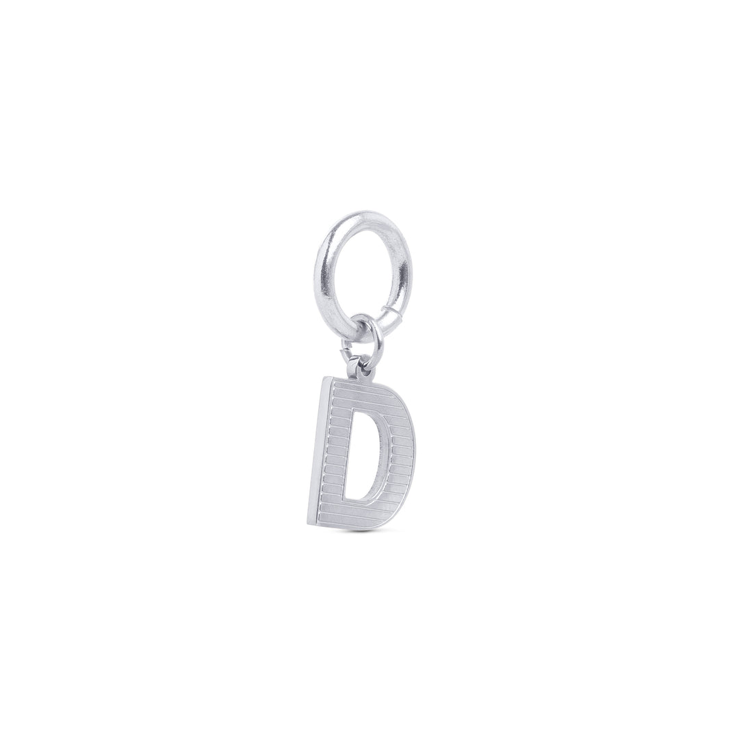 Sanya - Initial Charm Sølv Rustfritt Stål