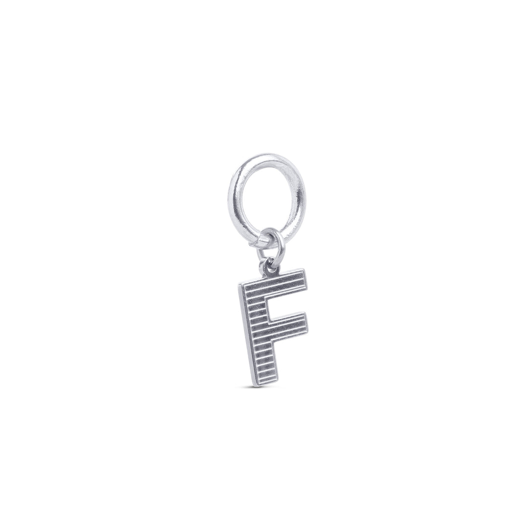 Sanya - Initial Charm Sølv Rustfritt Stål