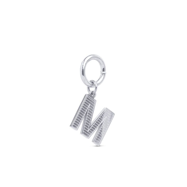 Sanya - Initial Charm Sølv Rustfritt Stål