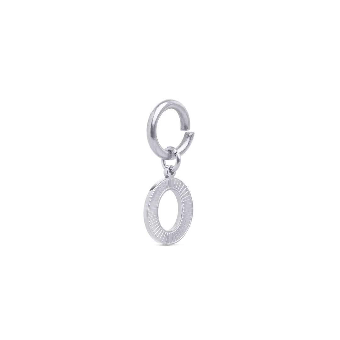 Sanya - Initial Charm Sølv Rustfritt Stål