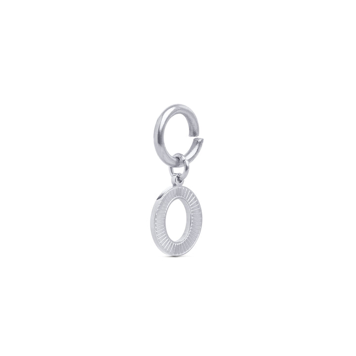 Sanya - Initial Charm Sølv Rustfritt Stål