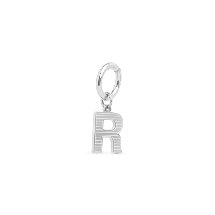 Sanya - Initial Charm Sølv Rustfritt Stål