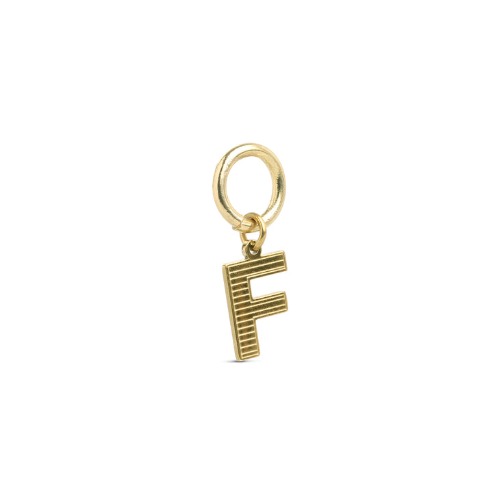 Sanya - Initial Charm Gull Rustfritt Stål
