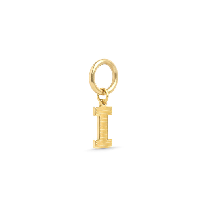 Sanya - Initial Charm Gull Rustfritt Stål
