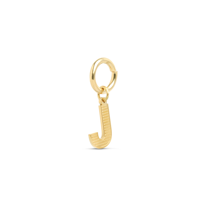 Sanya - Initial Charm Gull Rustfritt Stål