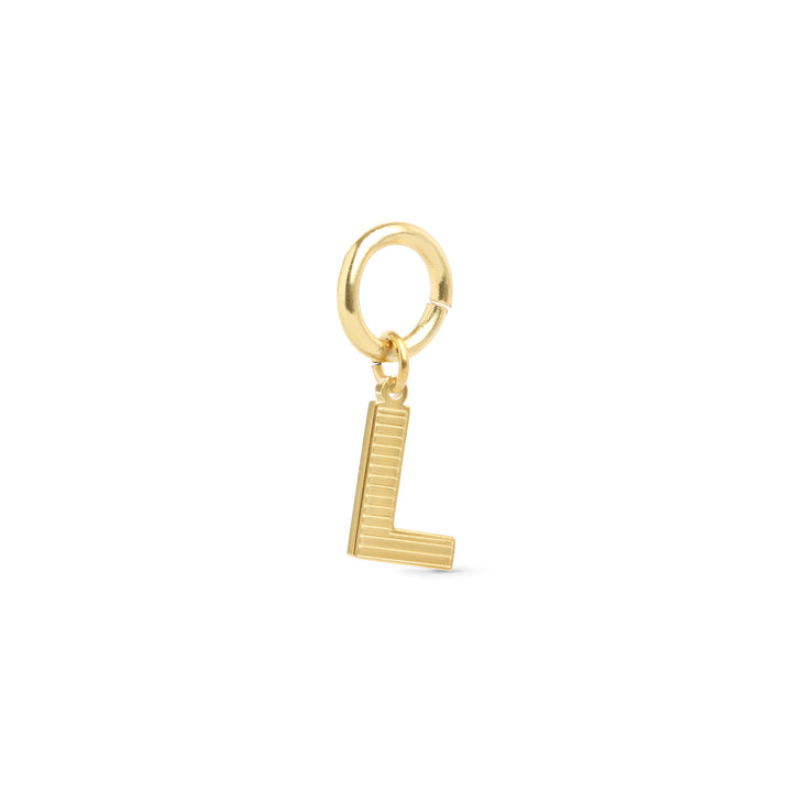 Sanya - Initial Charm Gull Rustfritt Stål
