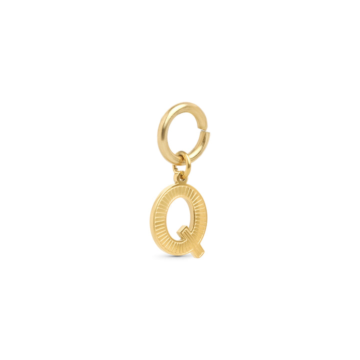 Sanya - Initial Charm Gull Rustfritt Stål