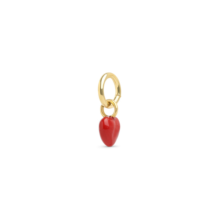 Lill - Heart Charm Rustfritt Stål