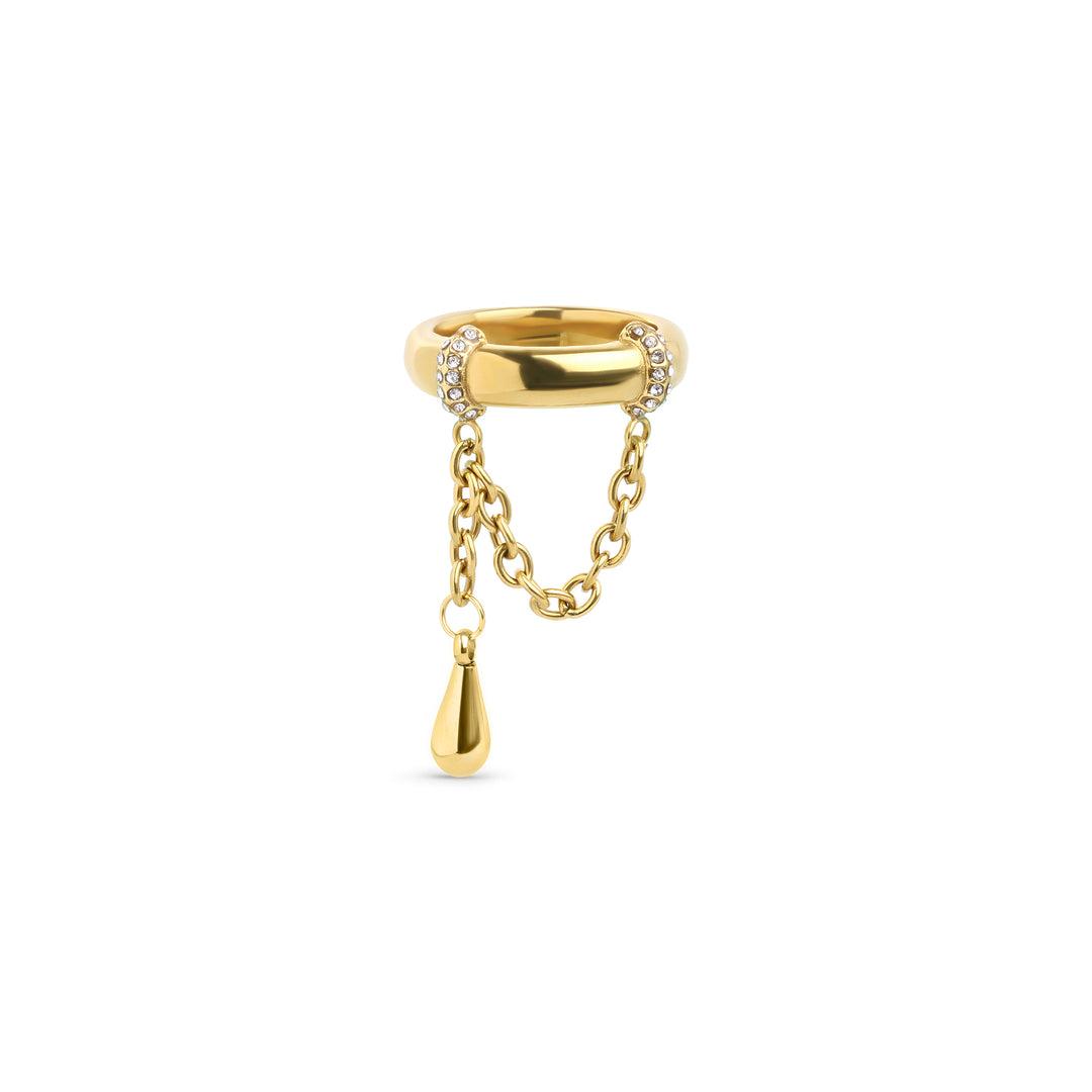 Rain - Chain Ring Rustfritt Stål