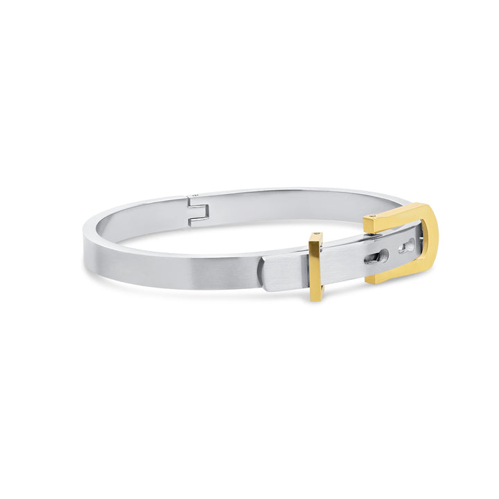 June - Beltearmbånd Bangle Rustfritt Stål