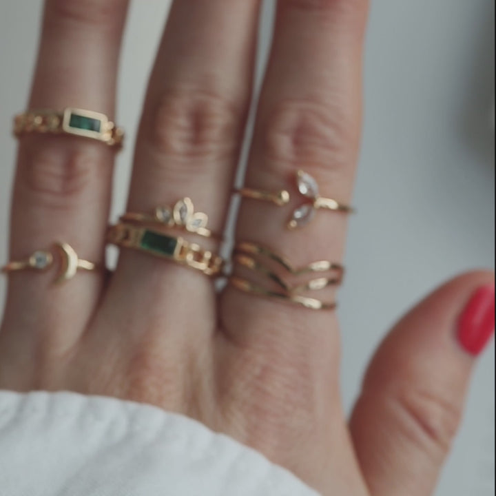 Isabelle - Minimalistisk ring