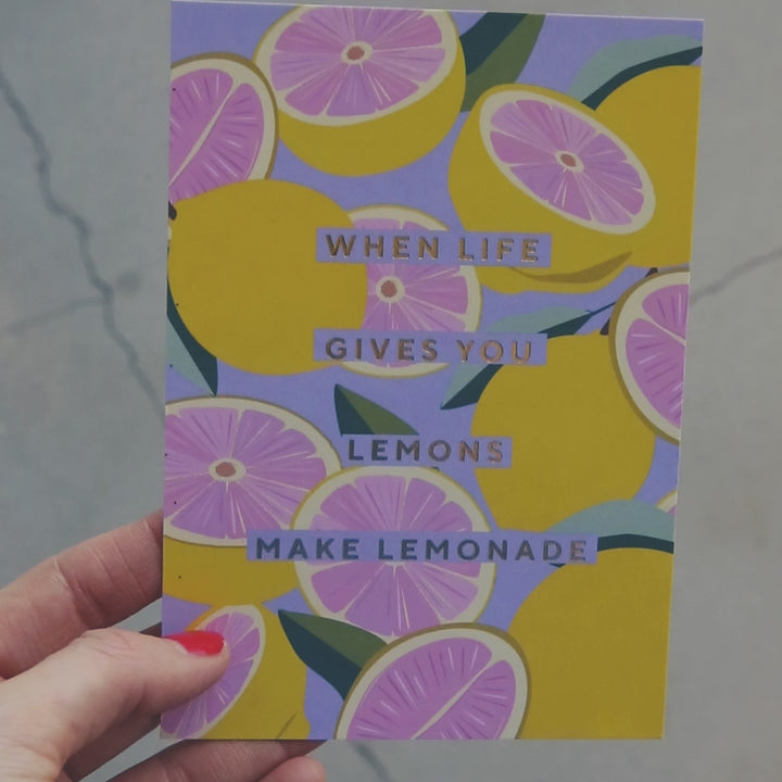 Lag Lemonade-postkort