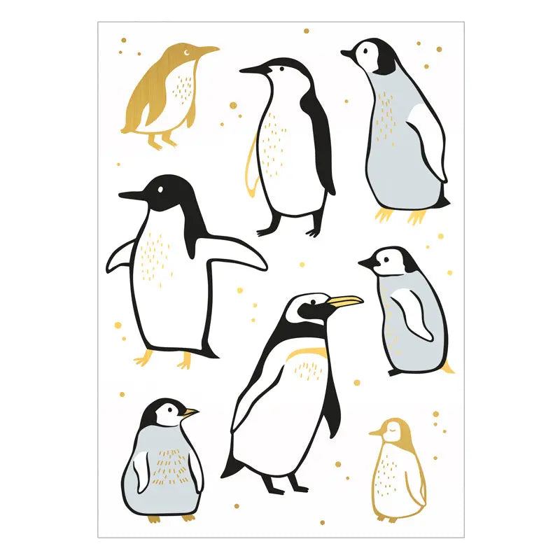 Penguins Greeting Card