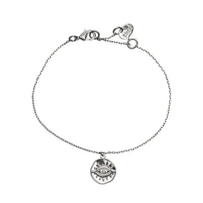 Evil Eye Bracelet Silver