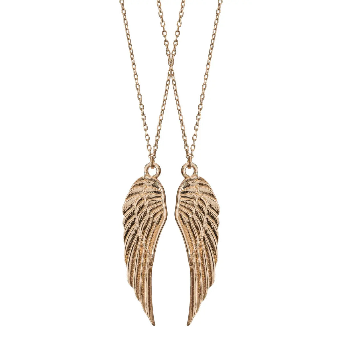 Wings Friendship Necklace Gold