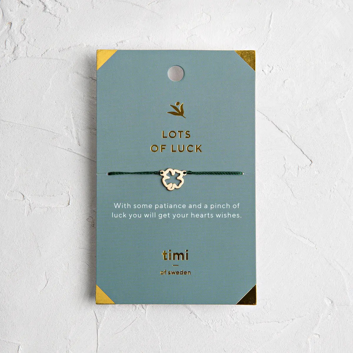 Massevis av Luck Clover-armbånd