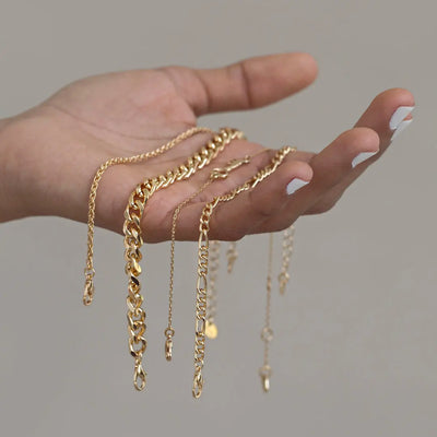Twisted kjede armbånd