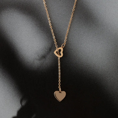 Sally - Heart Lariat Halskjede