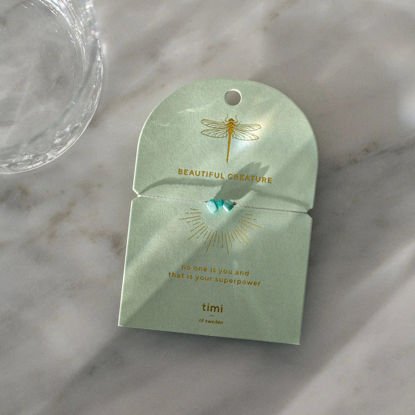 Amazonite Chip Armbånd