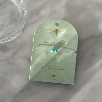 Amazonite Chip Armbånd