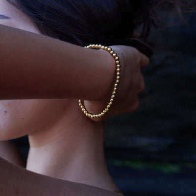 Natalie - Medium Beads Armbånd Rustfritt stål
