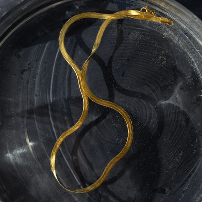 Ivy - Snake Chain Halskjede Rustfritt stål